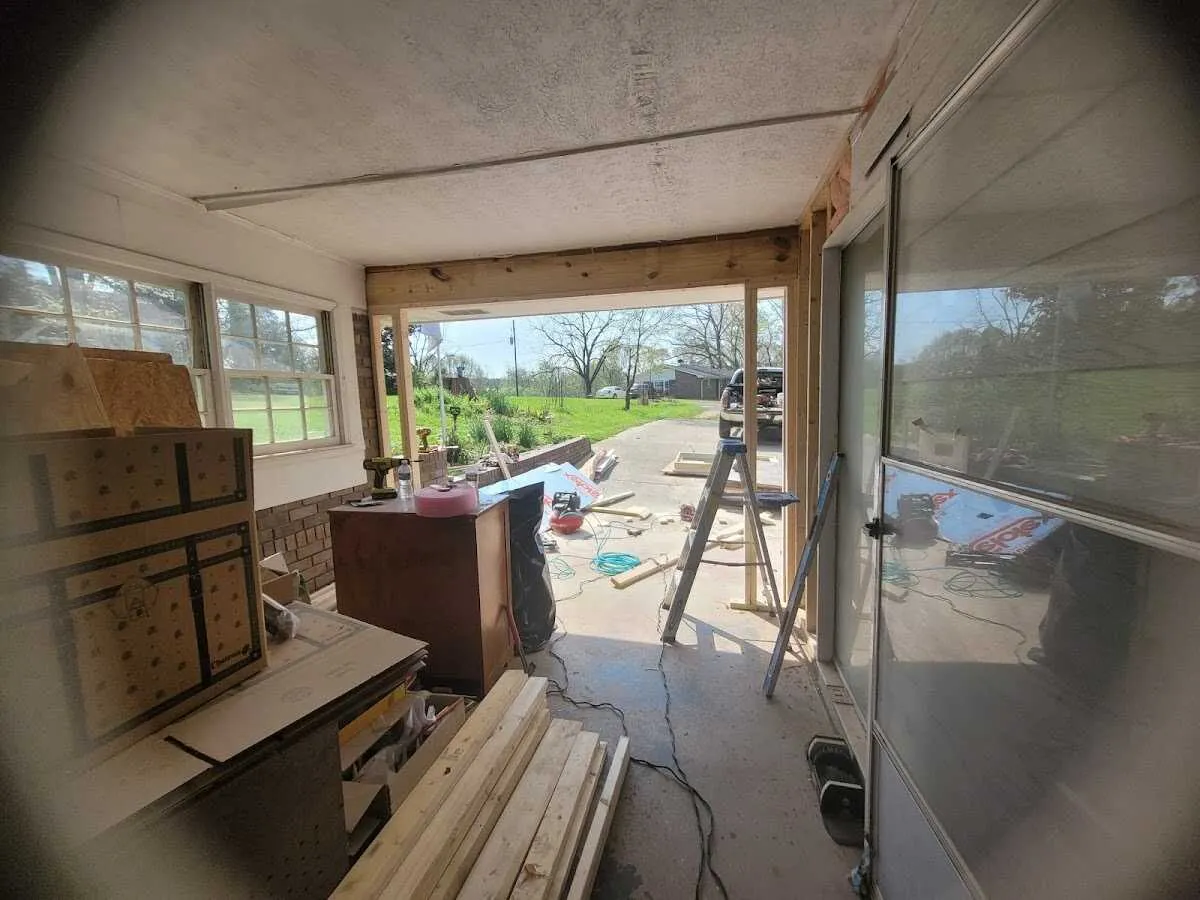 Air movers and dehumidifier for Water Mitigation Services in Monett